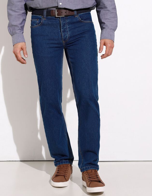 Authentieke jeans in recht model - binnenpijplengte 82 cm (stone)