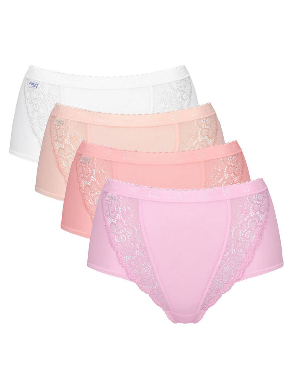 Maxi Chic-slipjes, set van 3 gekocht + 1 GRATIS (1) (roze)