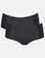 Naadloze Shorty ZERO van microvezel - set van 2 (zwart)