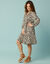 Robe chemisier Spécial Petites imprimé léopard (écru / taupe)
