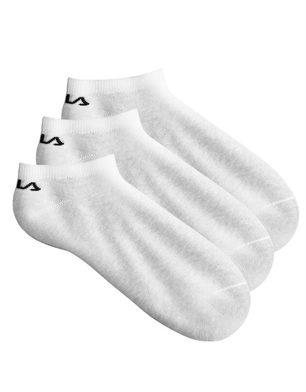 Socquettes invisibles Fila® - lot de 3 paires (blanc)