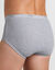 Slip ouvert forme maxi (gris chiné)