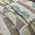 Linge de lit Lovely en coton imprim&eacute; coeurs (beige / vert)