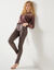 Pull jacquard cuivr&eacute; (chocolat / cuivre)