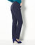 Rechte stretchbroek (marine)