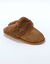Chaussons mules col fourré (taupe) Chaussons mules col fourré (taupe)