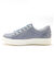 Sneakers met rits en veters, grote breedte (blauw)