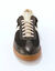 Leren sneakers met veters (zwart)