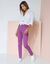 Gekleurde smalle jeans (paars)
