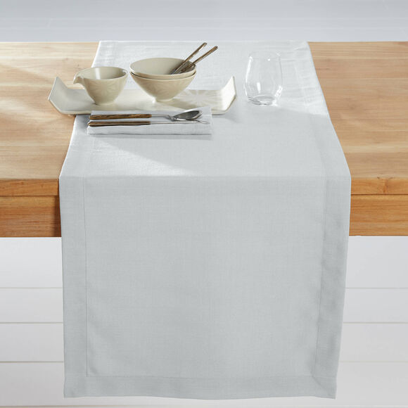 Nappe infroissable (gris perle)