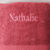 Collection serviettes de bain unies &agrave; personnaliser - gamme premium 640g/m&sup2; (grenat)
