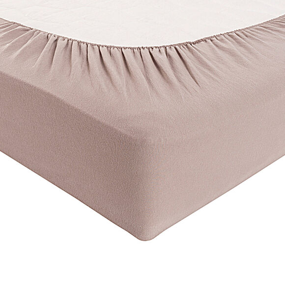 Ondoorlatende matrasbeschermer Tencel&reg; (taupe)