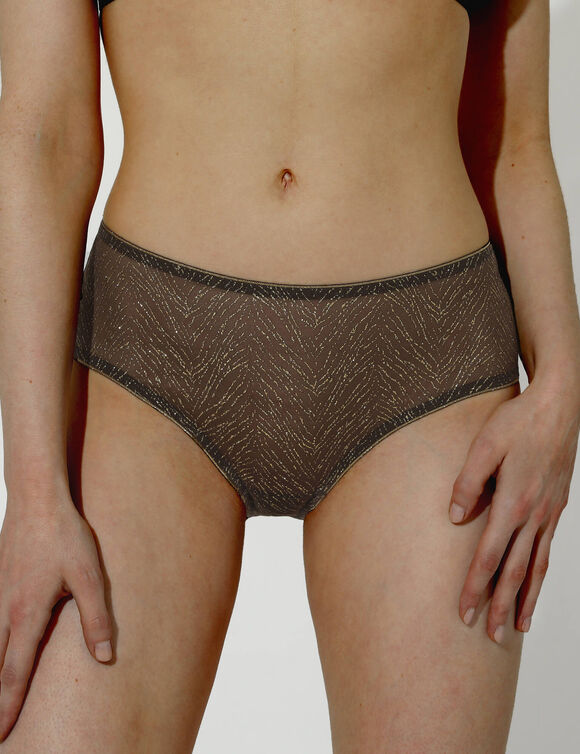 Slip "Golden Zebra" (bruin)