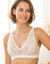 Soutien-gorge forme foulard tout dentelle Sardara - sans armatures (ivoire)