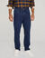 Broek met denimlook en ultrastretch - L32 (dark blue)