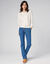 Cardigan met knoopsluiting, ajourtricot (ecru)