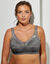 Soutien-gorge grand maintien - sans armatures (anthracite)