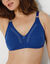 Soutien-gorge coton embo&icirc;tant sans armatures - lot de 2 (&eacute;meraude + marine)