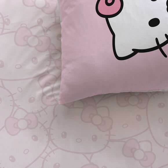 Parure de lit Hello Kitty Cute&reg; coton (rose)