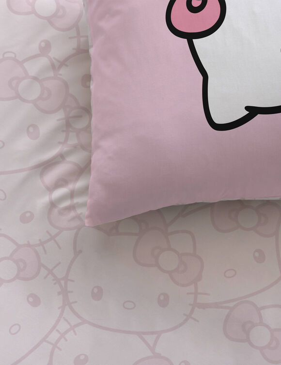 Parure de lit Hello Kitty Cute&reg; coton (rose)