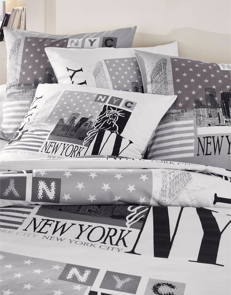 Linge de lit Midtown coton, blanc Linge de lit Midtown coton, blanc, hi-res image number 2