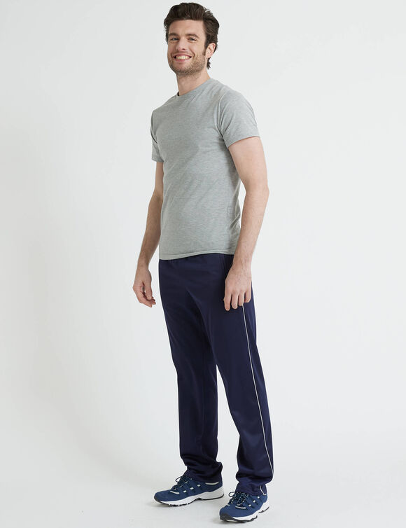 Sportieve broek met geruwde binnenkant (marine)