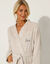 Peignoir mixte adulte uni col kimono personnalis&eacute; - &eacute;ponge bouclette 380 g/m&sup2; (sable)