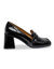 Mocassins met hakken DEMYOS (zwart)