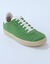 Vintage sneakers in splitleer, gekleurd (groen)