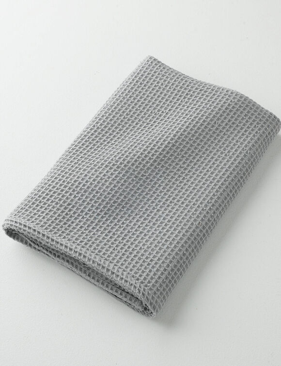 Badhanddoek in bijenraattricot 320 g/m2 (grijs)
