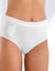 Geborduurde maxislip - set van 4 (wit)