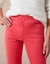 Modellerende broek met 'platte buik' effect en elastische taille (rood)