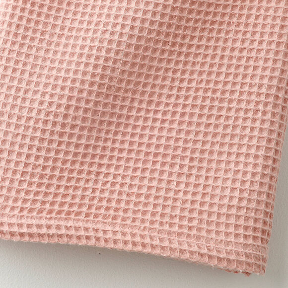 Badhanddoek in bijenraattricot 320 g/m2 (poederroze)