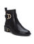 Boots met hak en fantasiegesp (zwart)
