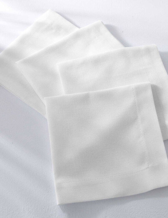 Nappe infroissable (blanc)