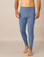 Lange onderbroek in THERMOPERLE® polyester - set van 2 (jeans)