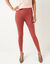 Legging taille &eacute;lastiqu&eacute;e - lot de 2 (terracotta + noir)