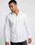 Chemise twill pur coton entretien facile (blanc)