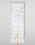 Store vitrage clairière voile imprimé feuilles (jaune)