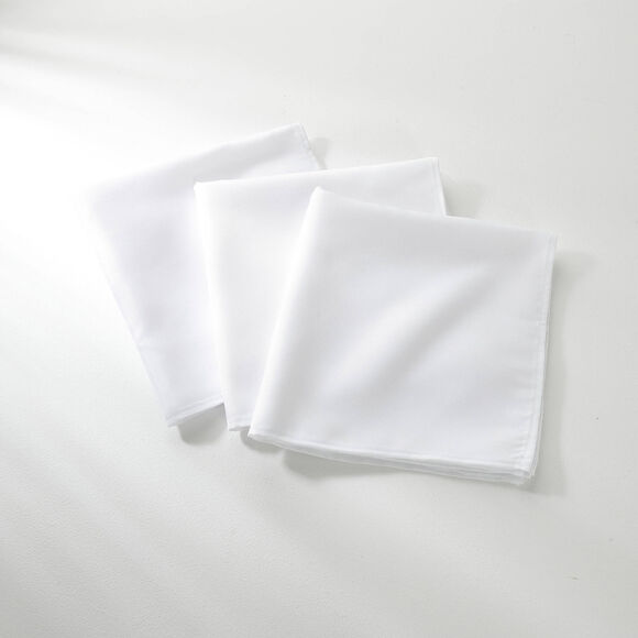 Nappe unie entretien facile (blanc)