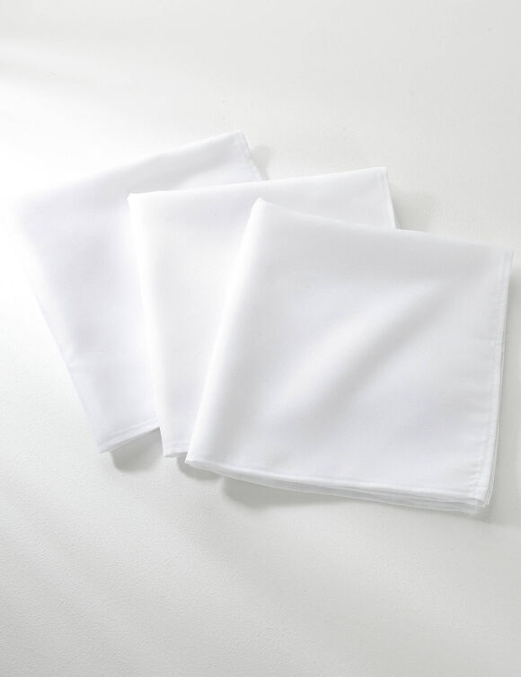 Nappe unie entretien facile (blanc)