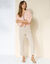 7/8-cargobroek, stretchtwill (beige)