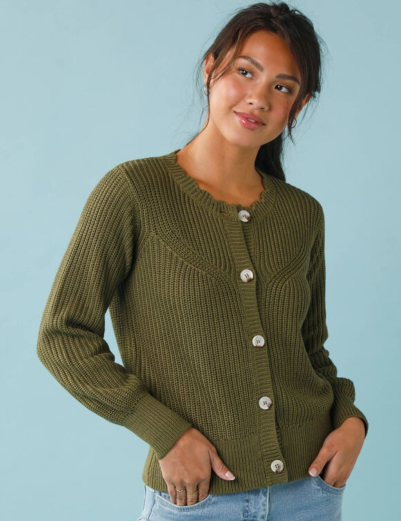 Gilet manches longues (kaki)