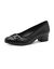 Pumps met ronde neus (zwart)
