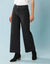 Jeans met hoge taille, voor Kleine Lengtes, binnenpijplengte 60 cm, ruim 7/8-model (zwart)