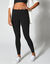 Legging met elastische taille (zwart)