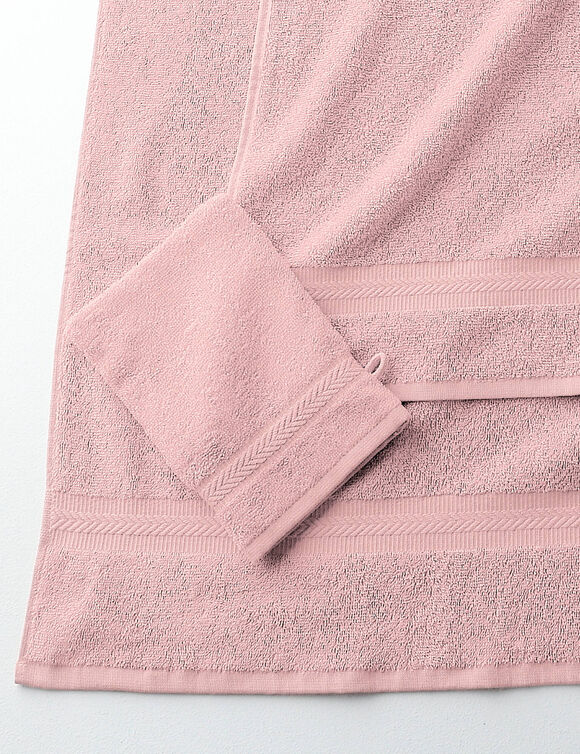 Collectie effen badhanddoeken &ndash; zacht en comfortabel, 420 g/m&sup2; (grijsroze)
