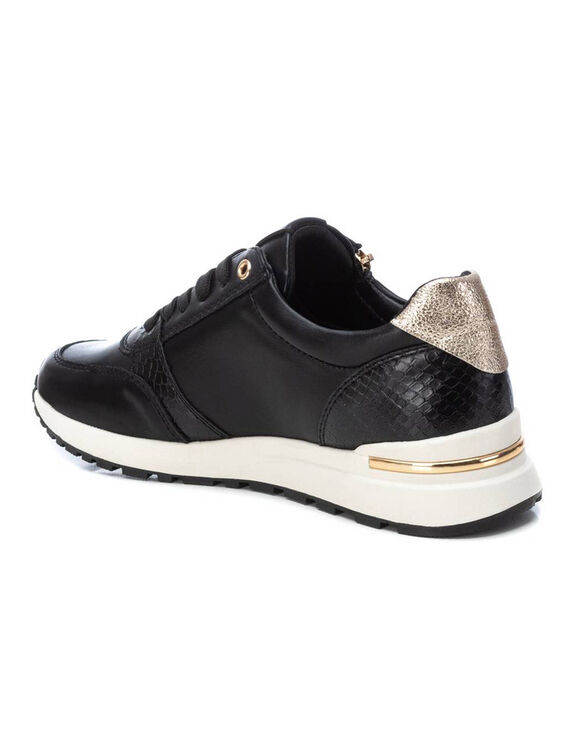 Sneakers met rits (zwart)