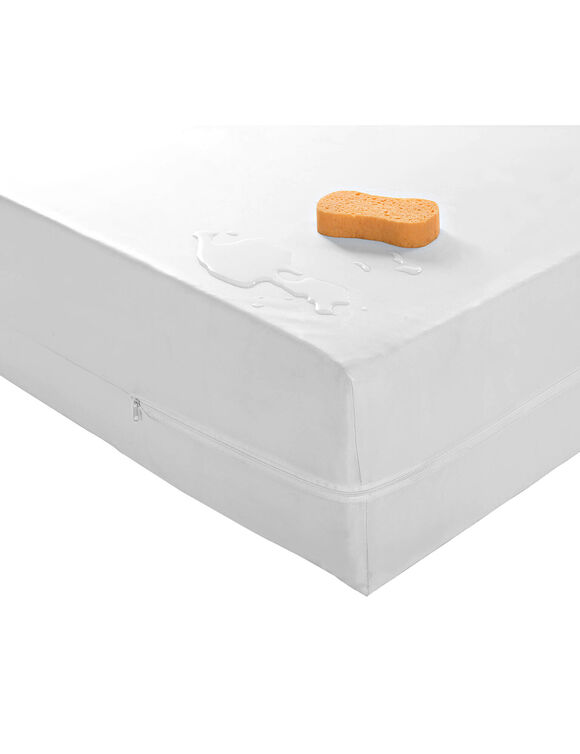 Housse matelas PVC imperméable (blanc)