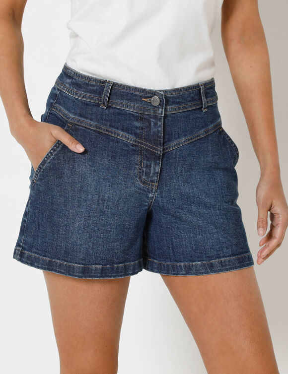 Short in jeans (stone)